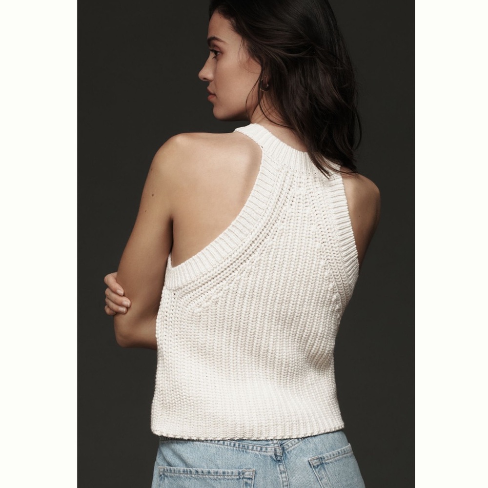 NWT halter sweater tank anthro - Picture 3 of 6